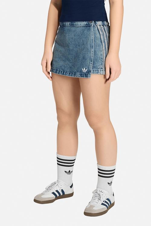 Denim Skort - Worn Blue Denim