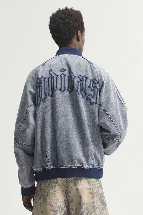  SST Gothic Denim Track Top, - Light Denim