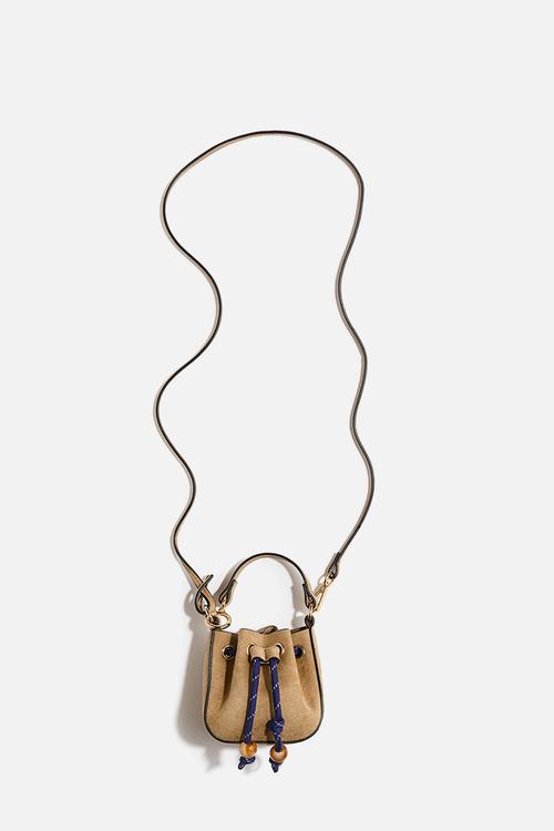 Mini crossbody bag - beige