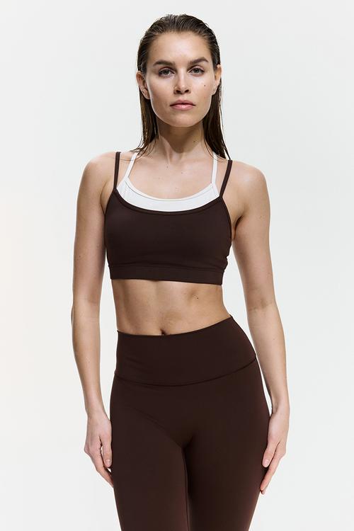 Sports bra with softmove? - warm brown