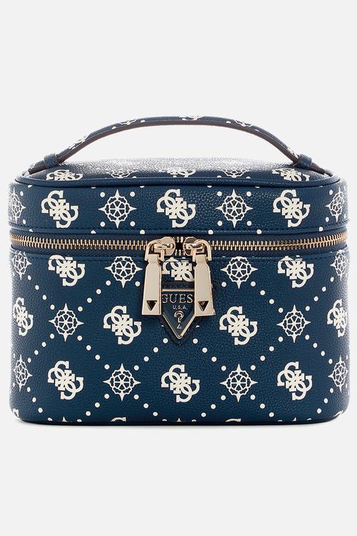 Allegra Toiletry Train Case - Navy