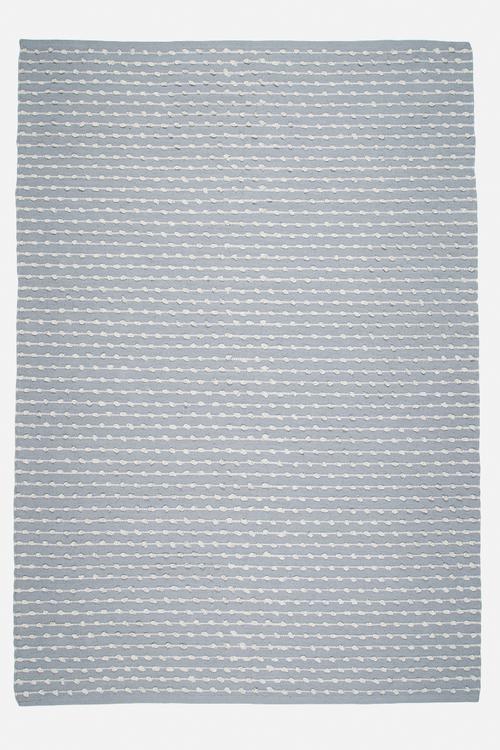 Dotty knotted rug