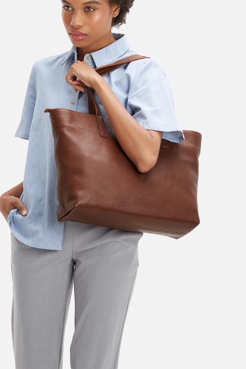 Rome leather tote