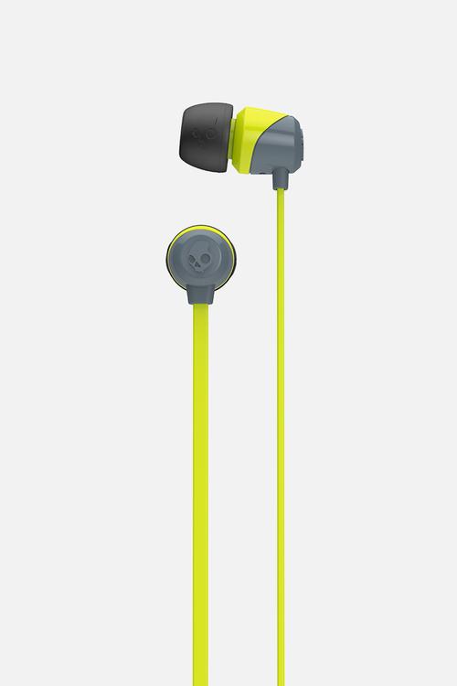 JIB in-ear w/o mic - grey/hot lime
