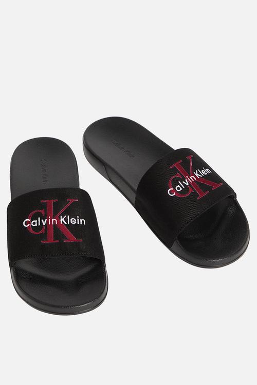 Ess Slide Cv - Black/Rhubarb