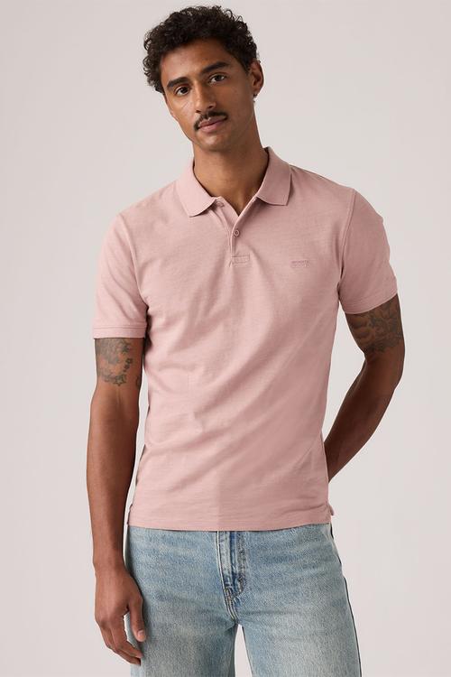 Slim housemark polo - pink
