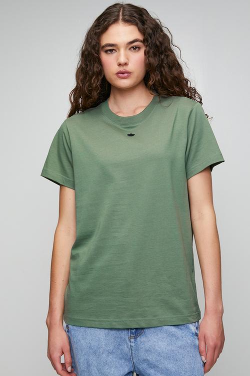 Ess Trf Tee W S26 - Trace Green