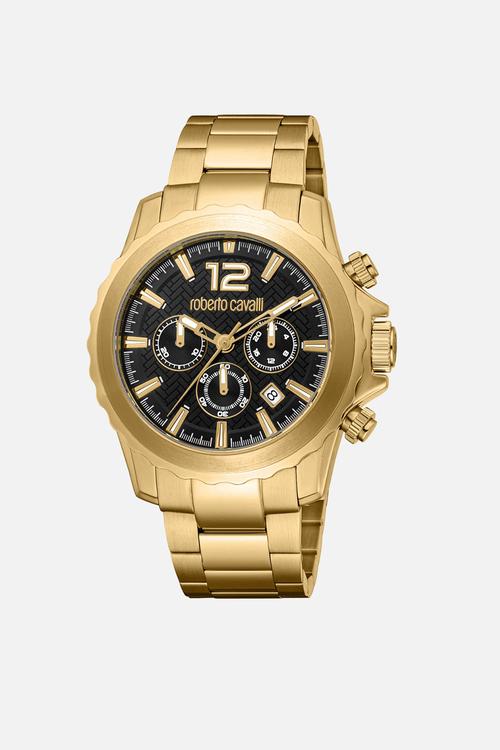 Roberto Cavalli RC5G130M0075 Chronograph 44mm Watch - Gold