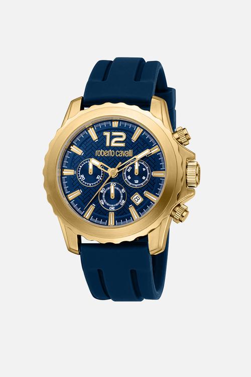 Roberto Cavalli RC5G130P0035 Chronograph 44mm Watch - Dark Blue