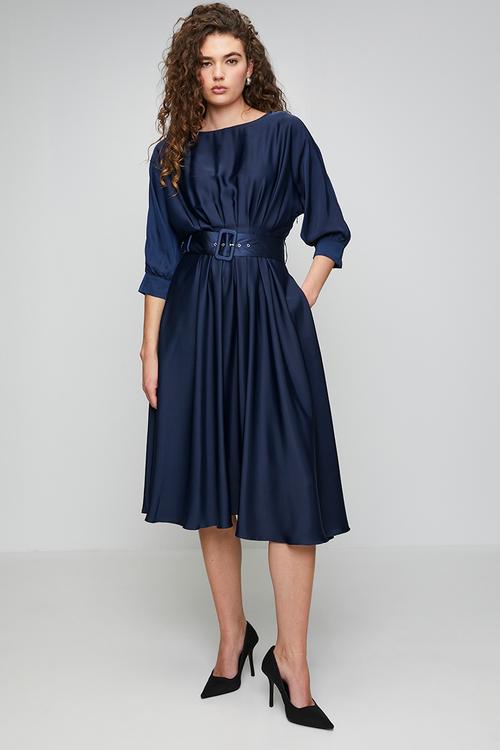 Pringle Zuri Dress  - Navy
