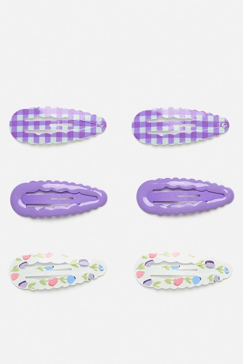 3 Piece hair clips - multi