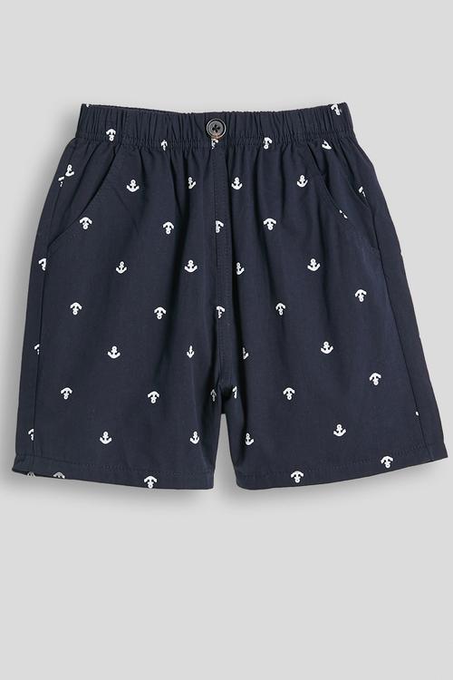 Anchor aop shorts - navy