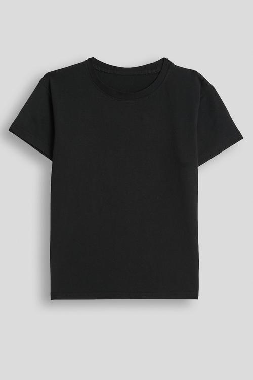 Crew neck tee - black