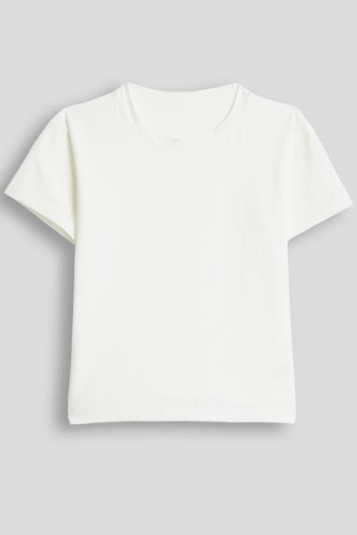 Crew neck tee - white