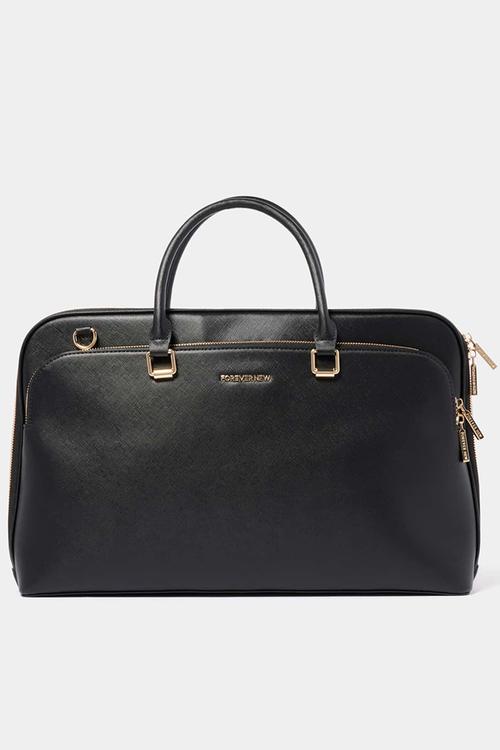 Anita slimline laptop bag in black