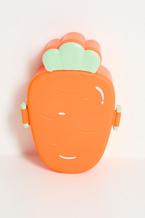 Carrot bento lunch box - orange
