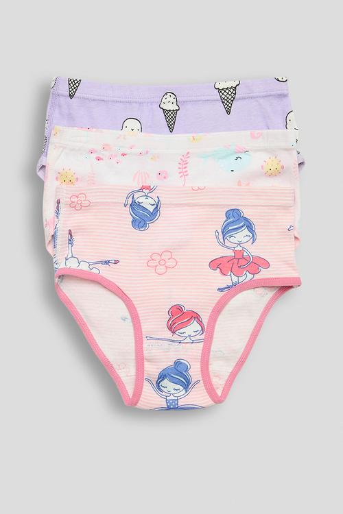 3 pack hipster briefs - multi