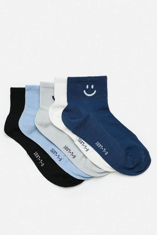 5 Pack crew socks - multi