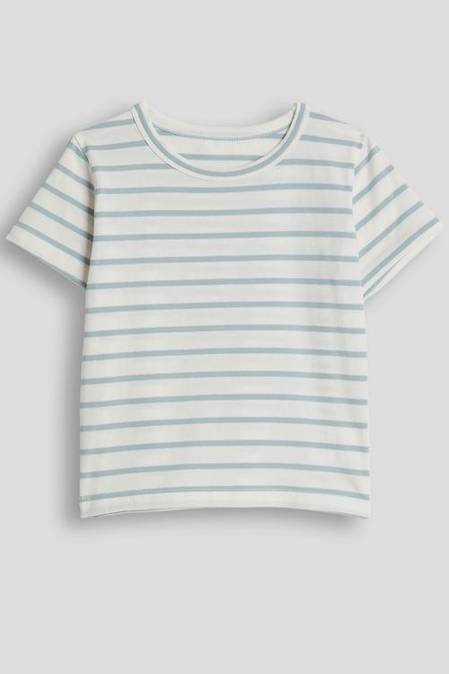 Basic tee - blue stripes