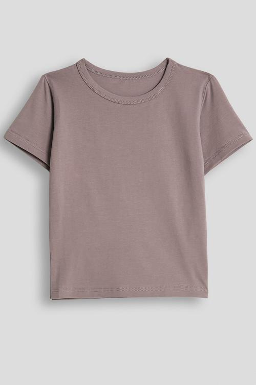 Crew neck tee - grey