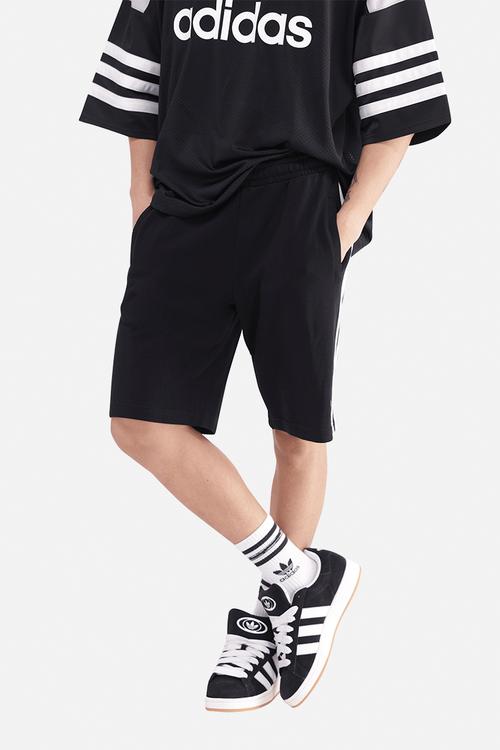 3-Stripe Short RT - Black/White