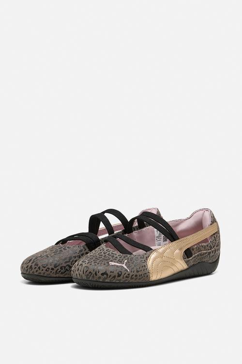 Speedcat Ballet Leogirl Jr - Matte Bronze-Puma Gold
