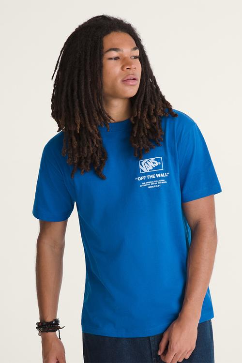 Stacked Hi SS Tee - Classic Blue