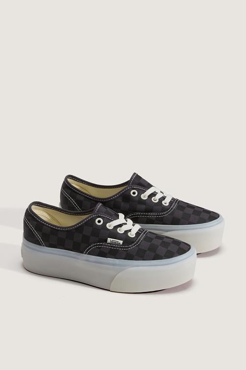 Authentic Stackform - Checkerboard Charcoal/Black