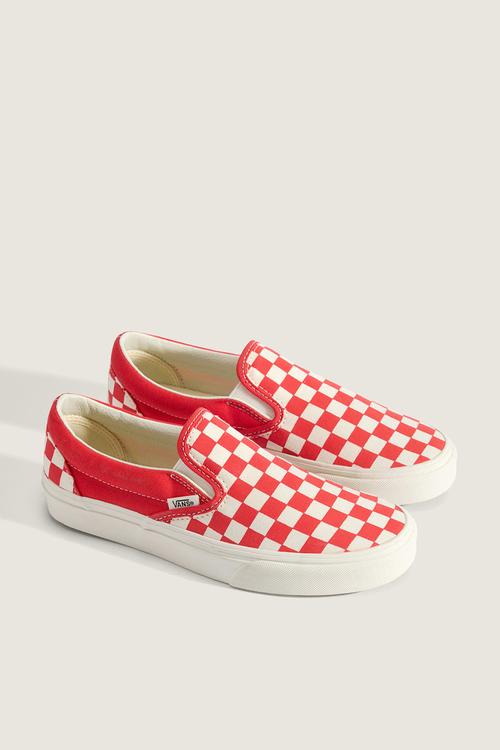 Classic Slip-On - Color Theory Checkerboard Tomato