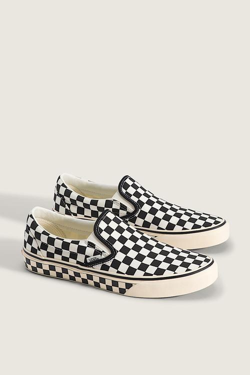 Classic Slip-On - Checkerboard Black/Marshmallow