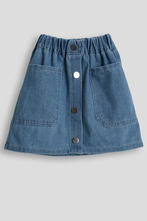 Denim skirt - blue