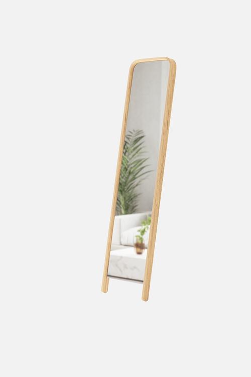 Bellwood leaning mirror - natural