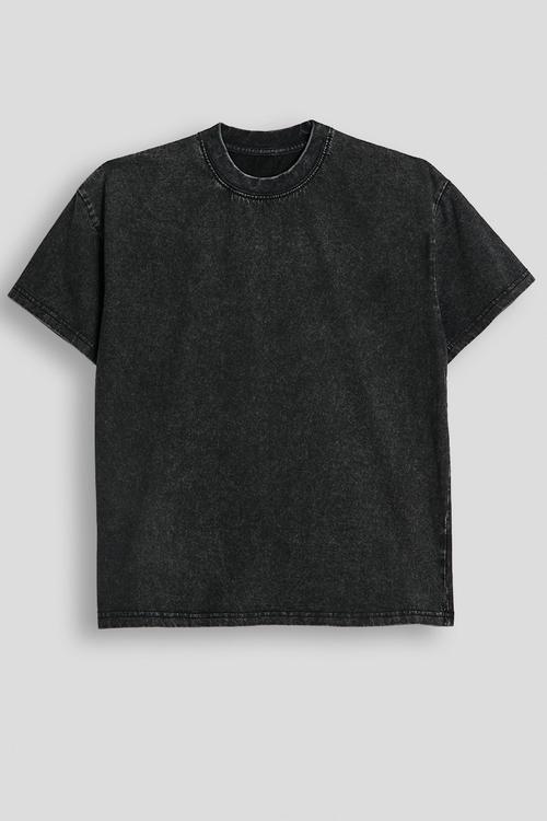 Crew neck tee - black