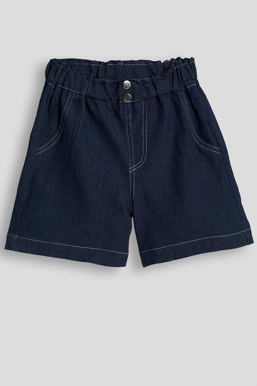 Denim shorts - dark navy