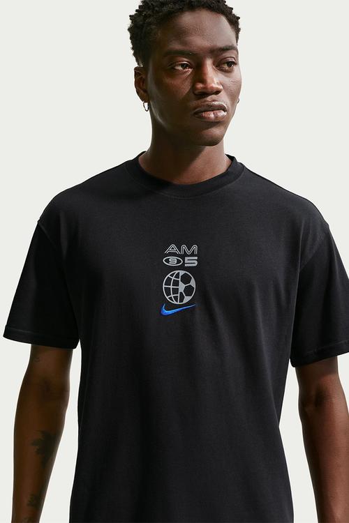 Nsw Tee Loose Am95 Rfleecetve - Black/Gamerl