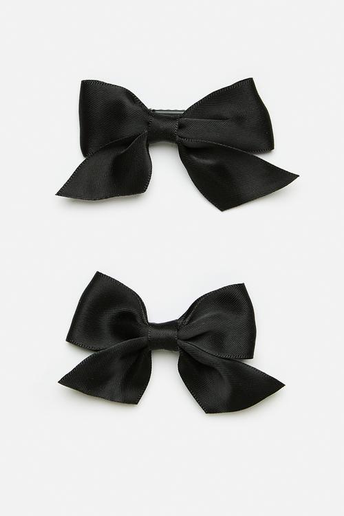 2 Pack sailor bow - black