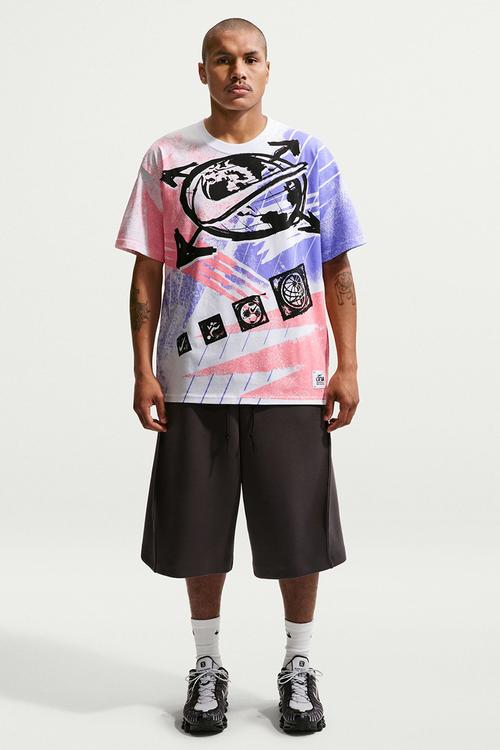 Nsw Tee Loose Post Stamp - White