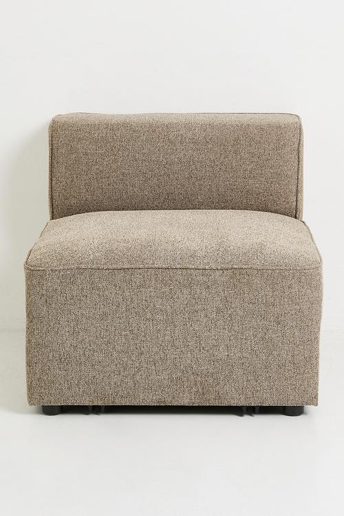Gravity Armless Single Seater Modular - Oat
