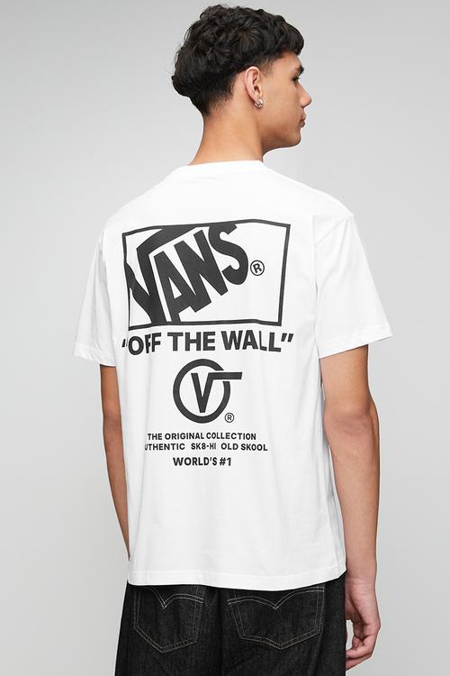 Stacked Hi SS Tee - WHITE
