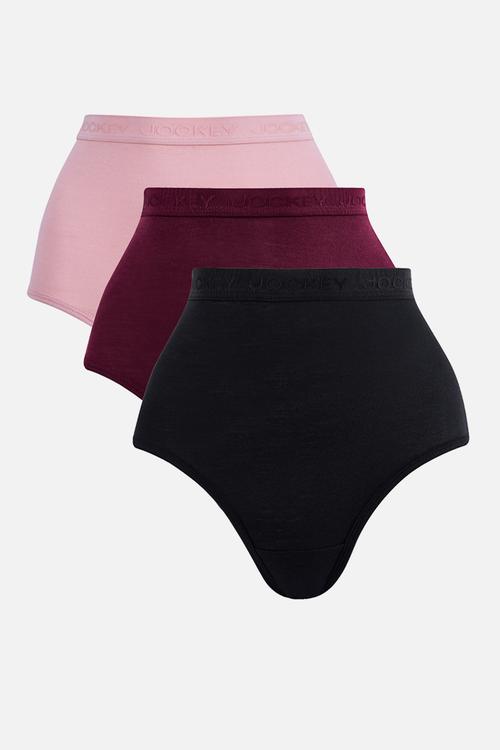 3 Pack plain full brief - naturals - tonal - multi