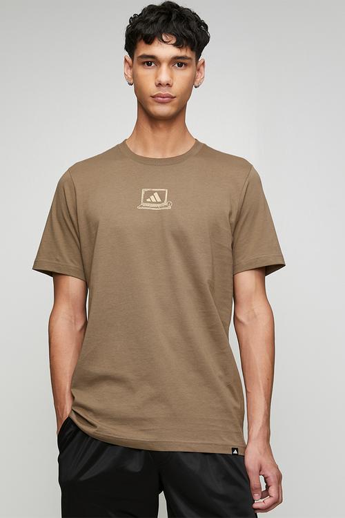 Clkd i ofc tee - Khaki Six