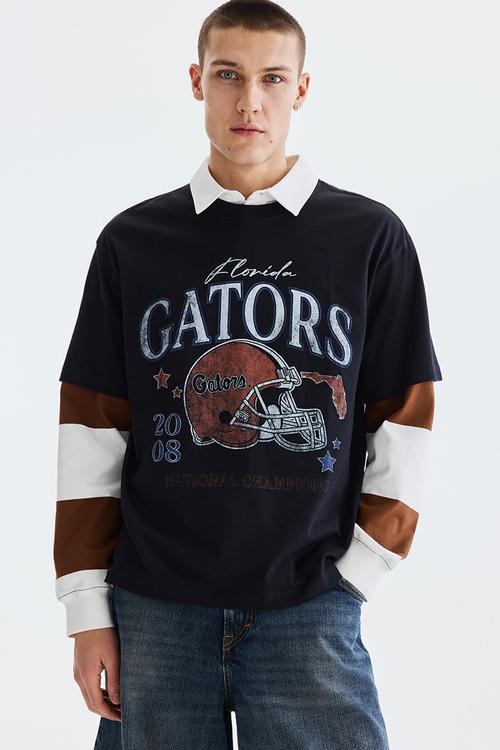 Loose fit t-shirt - black/florida gators
