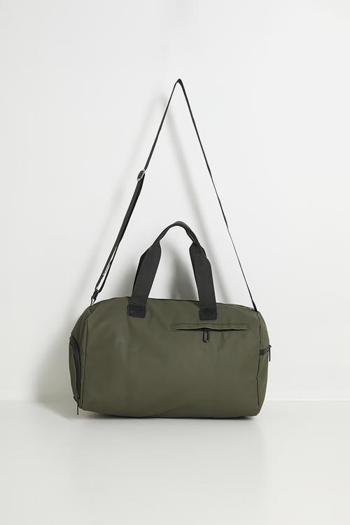 Canvas duffle bag - olive