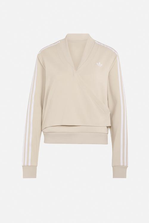 Wrap Sstr Track Top - Brown
