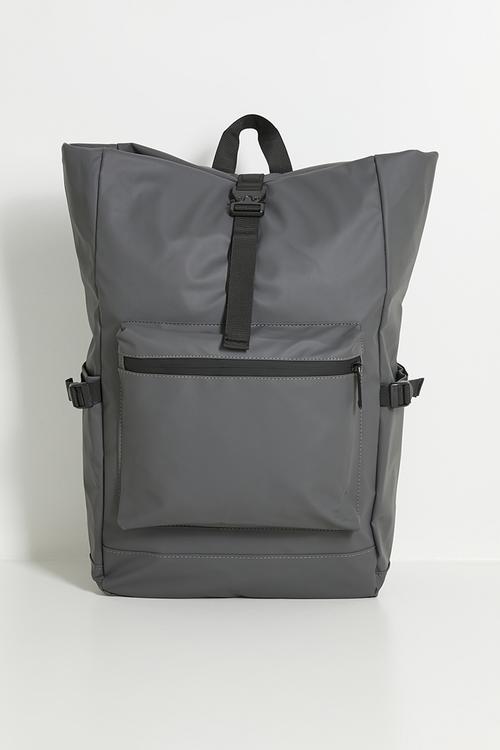 Rolltop backpack - dark grey