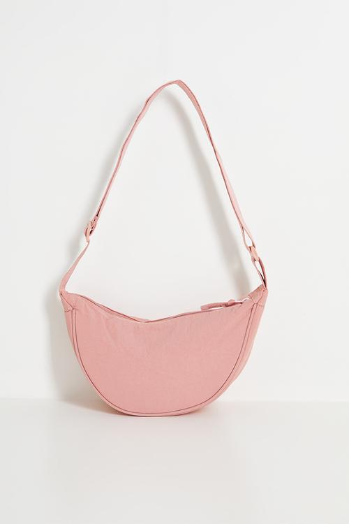 Half moon shoulder bag - pink