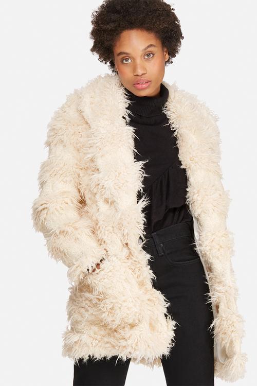 Faux-Fur Teddy Coat