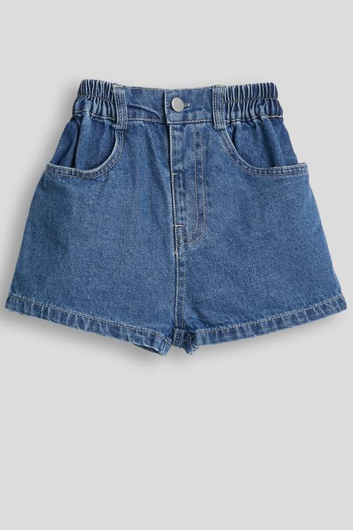 Denim shorts - dark blue