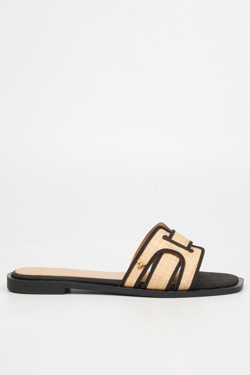 Dorey 7 woven sandal - black