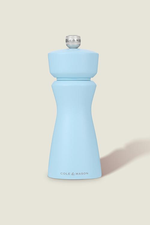 Cole & Mason Kenton Salt and Pepper Mill 15cm - Blue Salt
